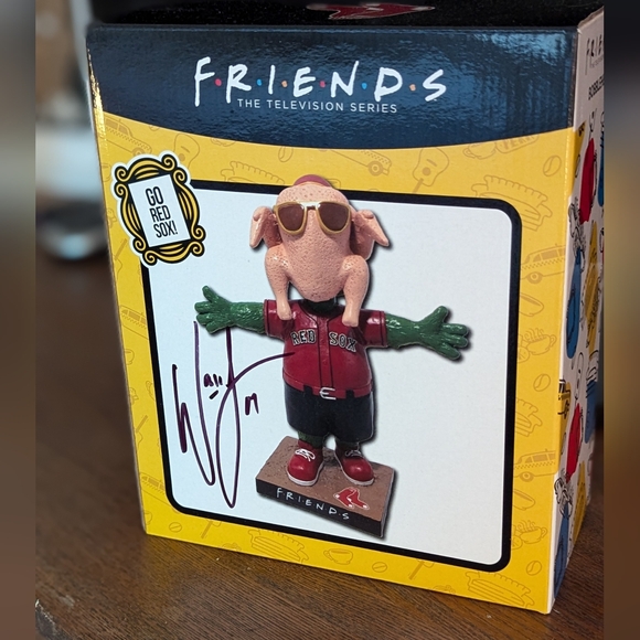 Red Sox Friends Bobblehead Turkey Head - Picture 2 of 2